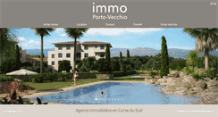 Desktop Screenshot of immoportovecchio.com